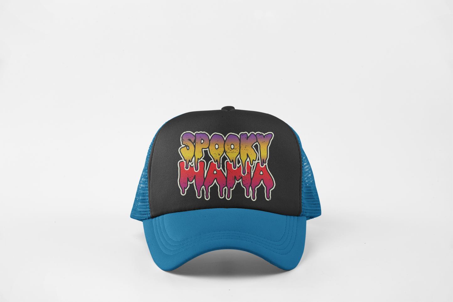 Spooky Mama Mesh Cap | Fun Hat for Halloween, Costume Parties, Moms, Fall Fashion, Gift for Moms