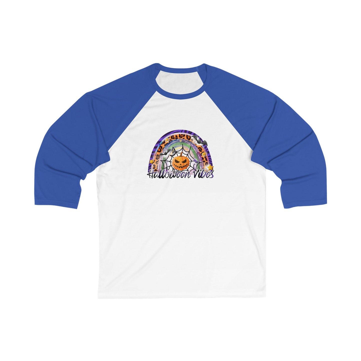 Halloween Vibes Unisex Baseball Tee, Fall Shirt for Men and Women, Spooky Season Apparel, Halloween Party Outfit, Cute Casual Top