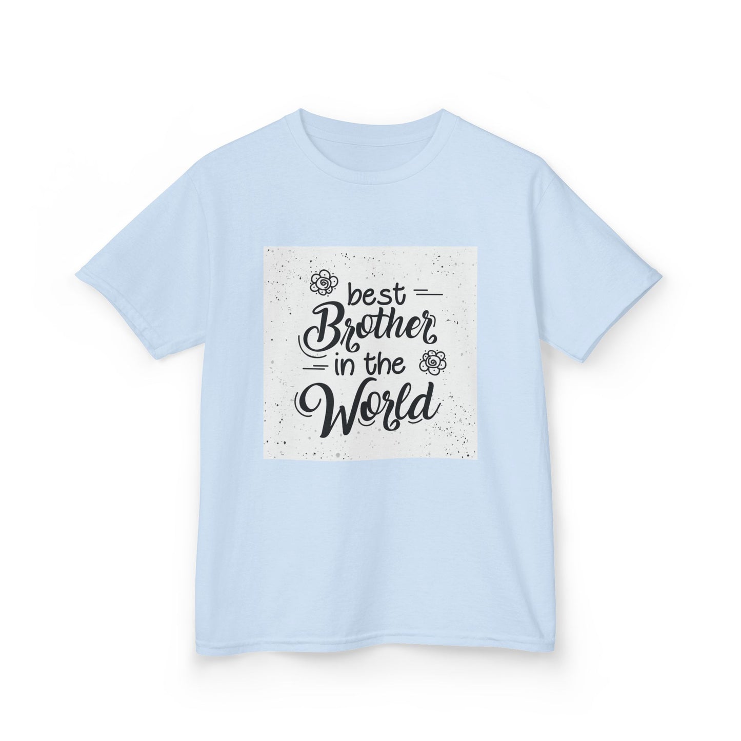 Best Brother Heavy Cotton Kids Tee - Perfect Gift for Siblings