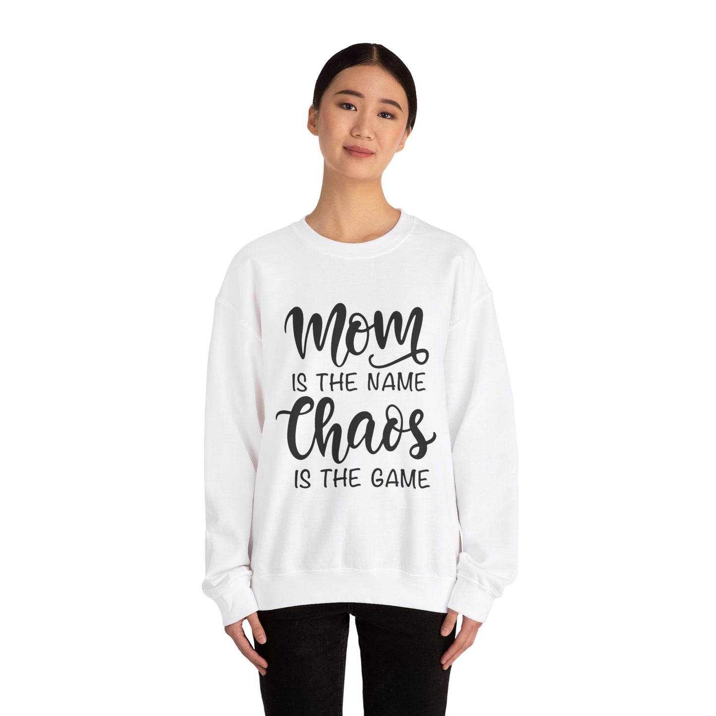 Mom Chaos Game Crewneck Sweatshirt - Perfect Gift for Moms