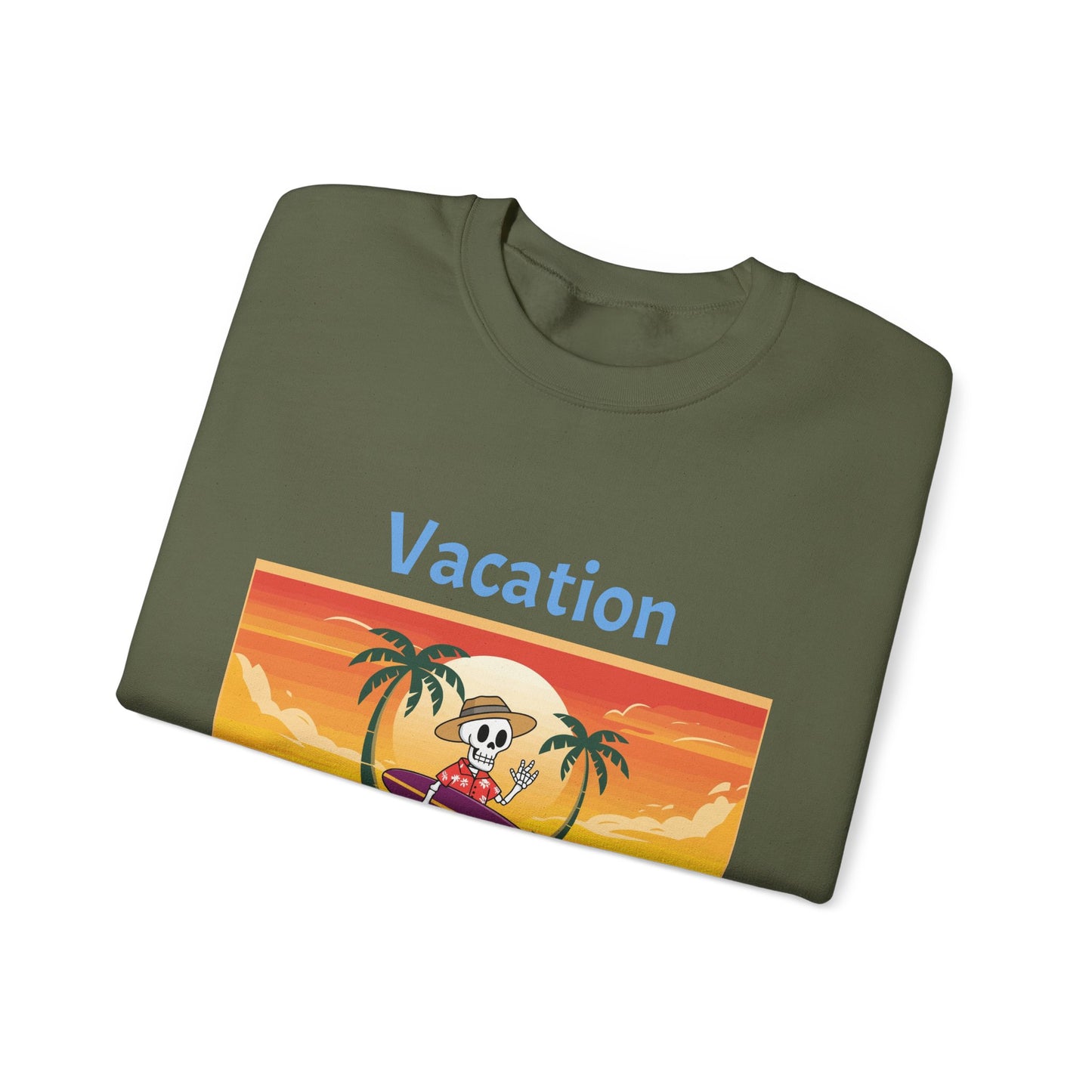 Vacation Mode Unisex Heavy Blend™ Crewneck Sweatshirt