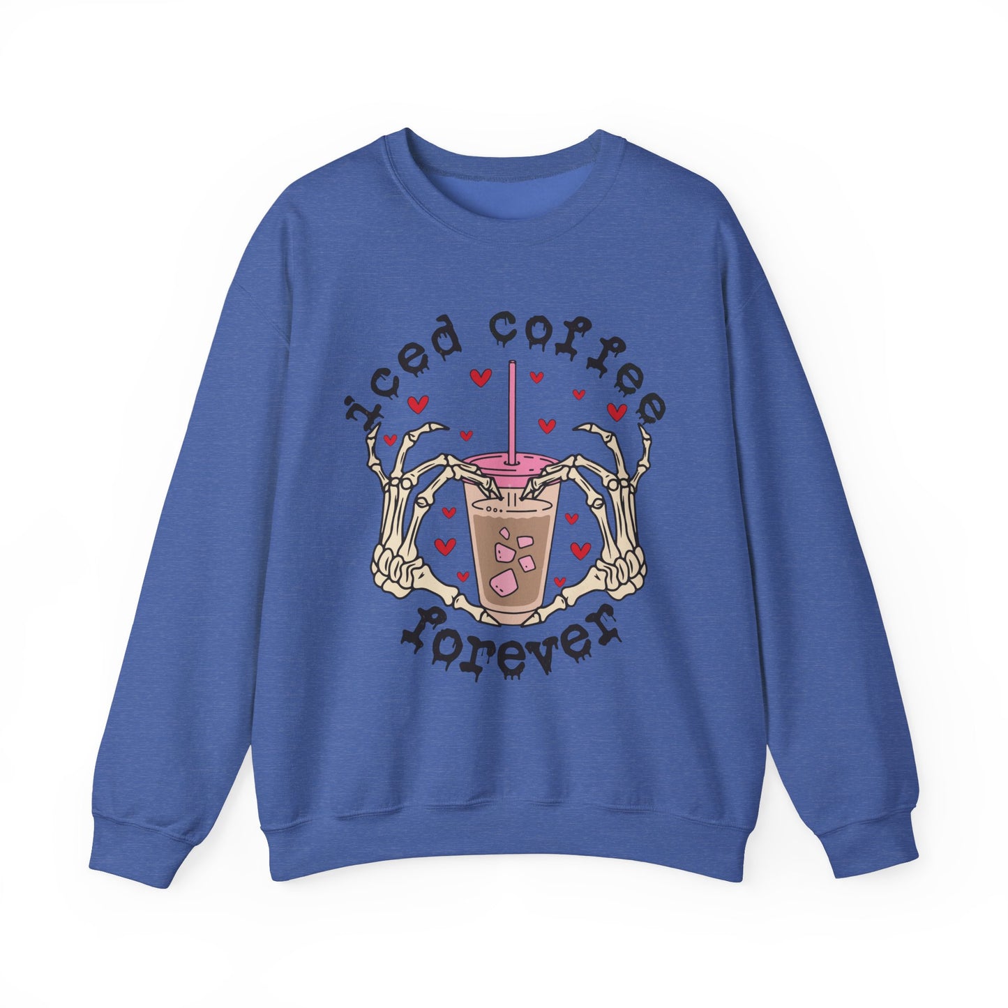 Iced Coffee Forever Unisex Crewneck Sweatshirt