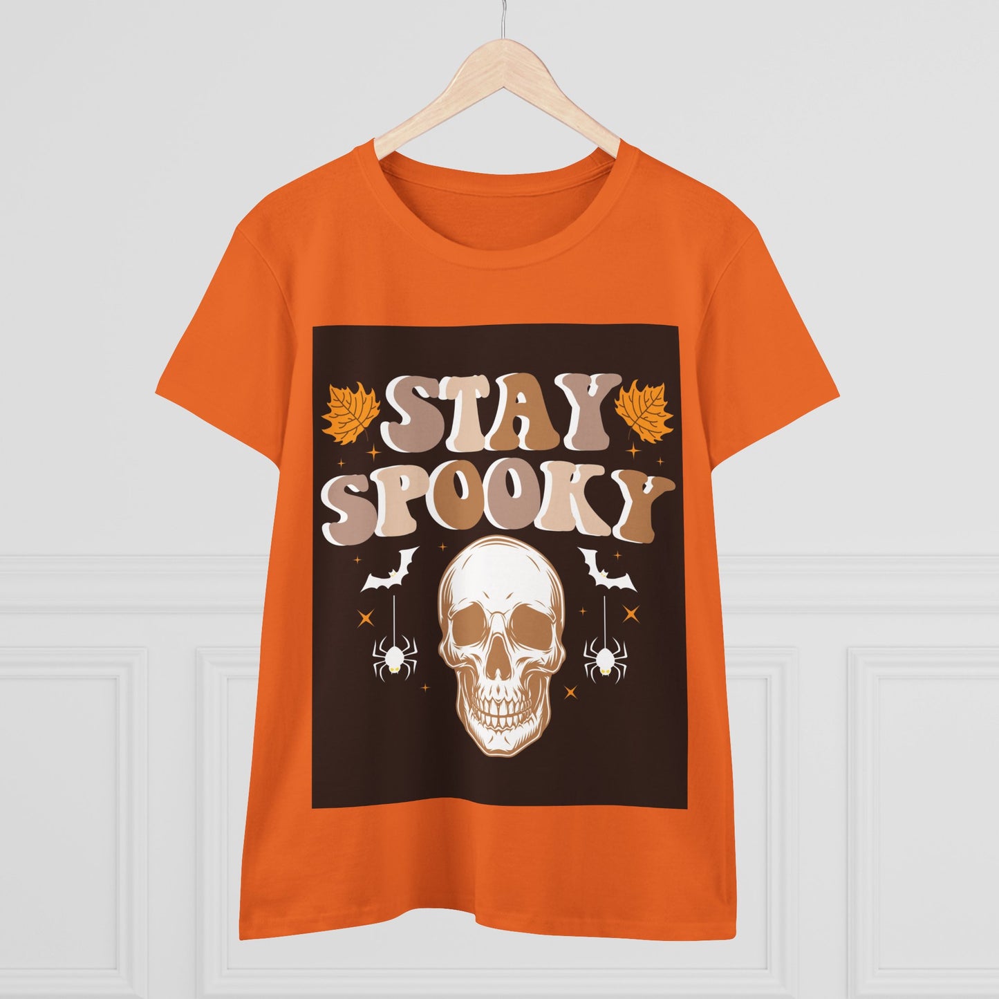 Stay Spooky Women's Tee - Halloween Shirt, Fall Fashion, Graphic Tee for Women, Casual Halloween, Spooky Season Outfit