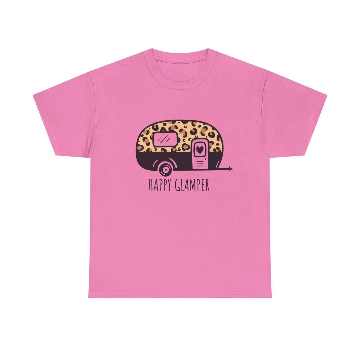 Happy Glamper Unisex Heavy Cotton Tee - Perfect for Camping Lovers