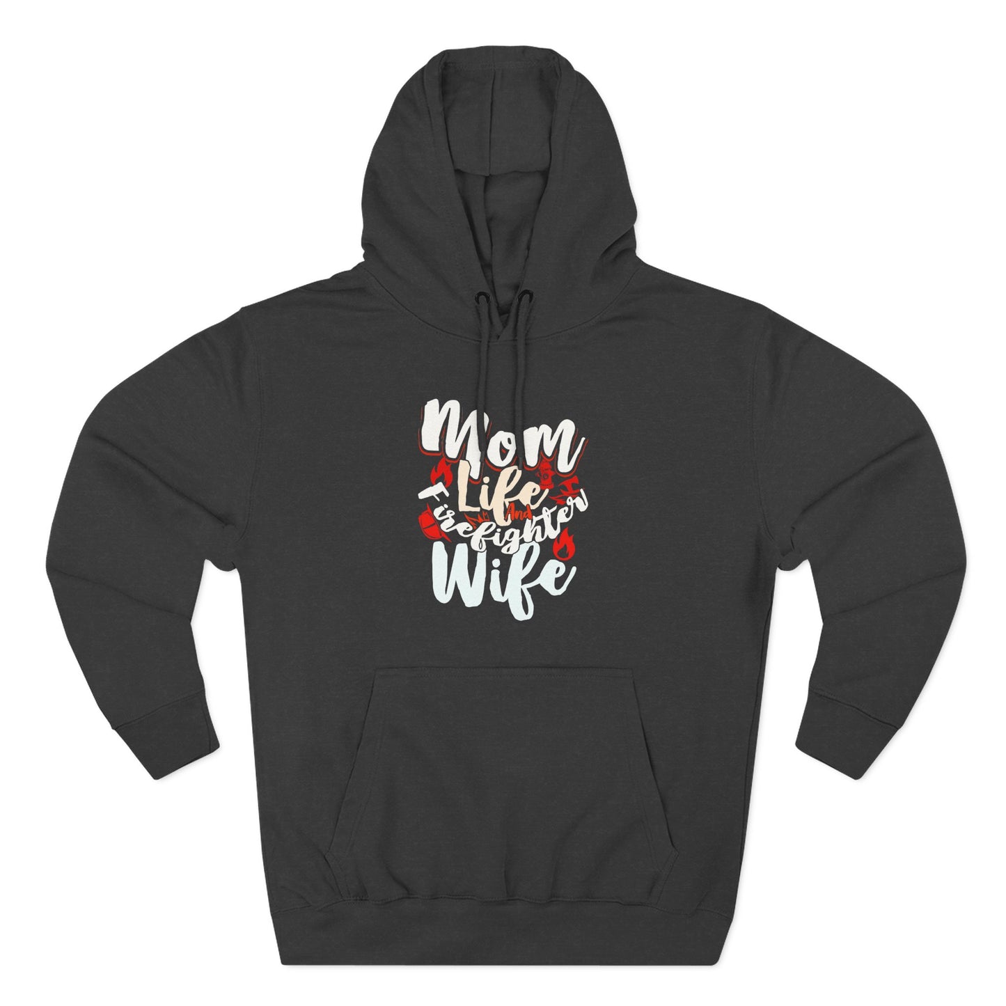 Cozy 'Mom Life' Fleece Hoodie for Wives - Perfect Gift for Mother’s Day
