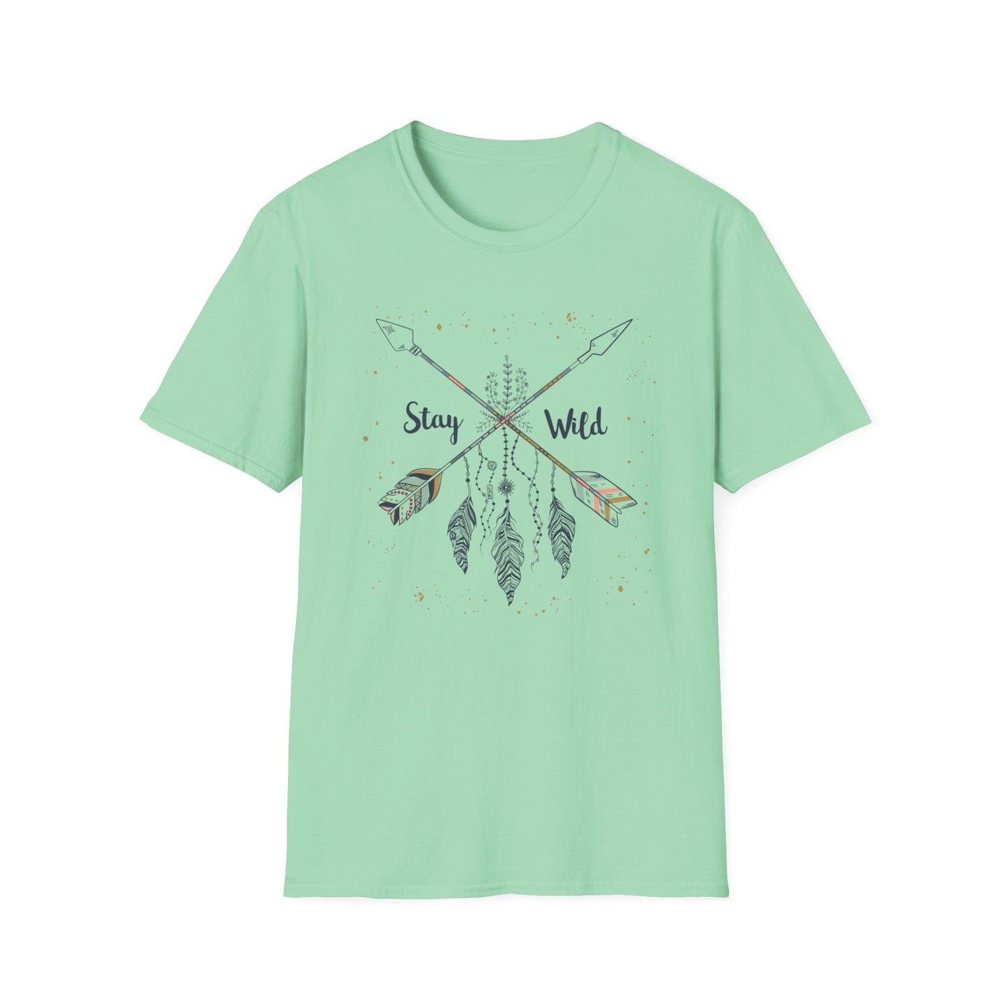 Stay Wild Unisex Softstyle T-Shirt - Adventure & Freedom Vibe