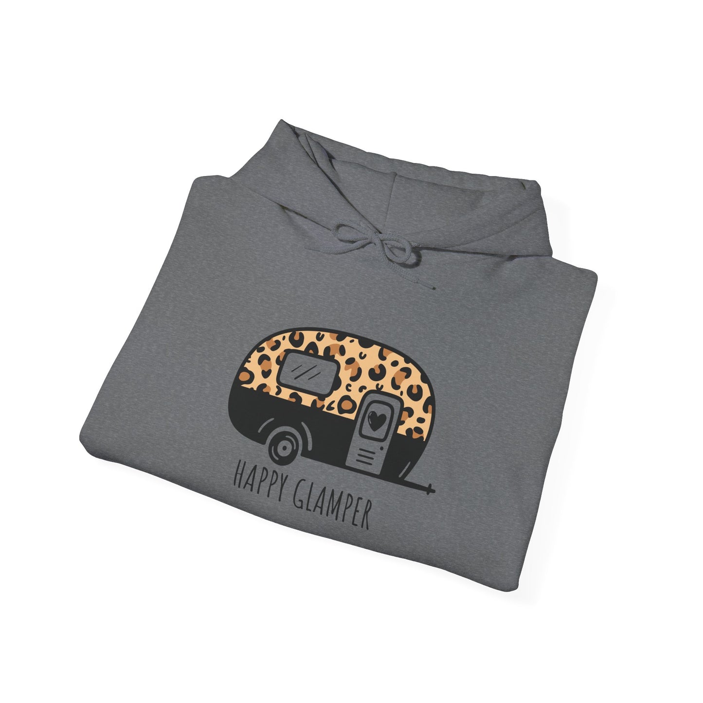 Happy Glamper Unisex Hoodie - Cozy Camping Sweatshirt