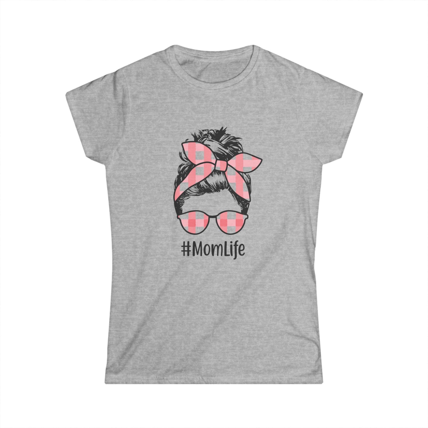 #MomLife Women's Softstyle Tee - Perfect Gift for Moms