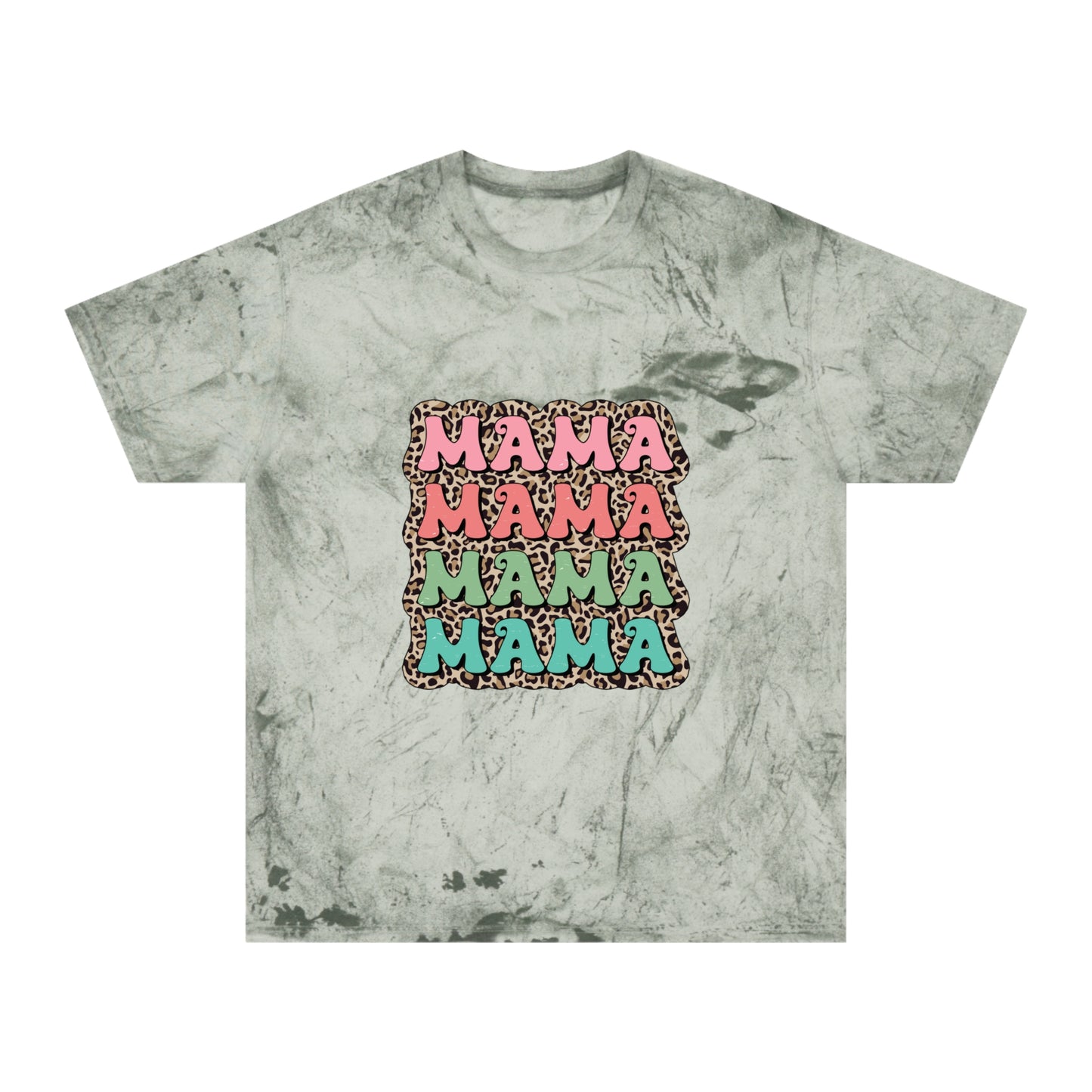 Color Blast Mama T-Shirt - Fun & Trendy Unisex Tee for Moms