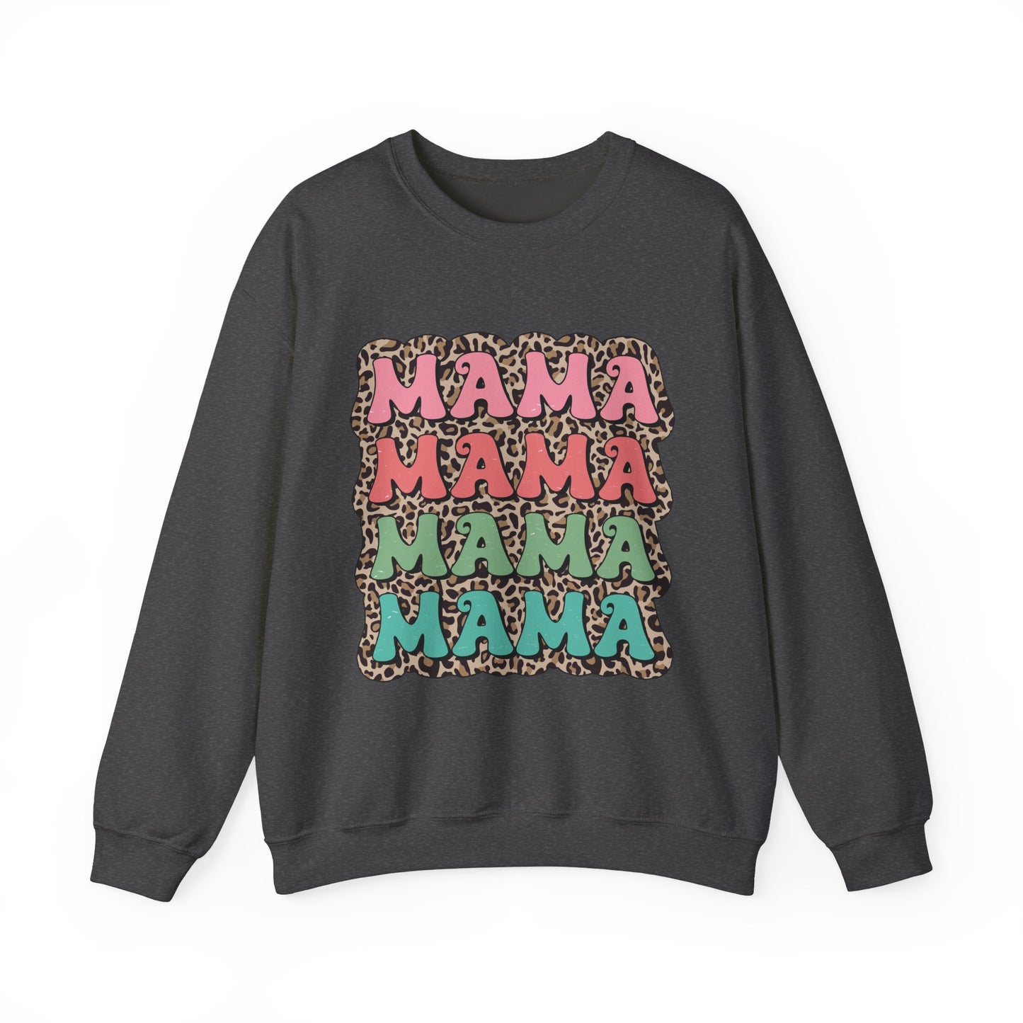 Mama Graphic Crewneck Sweatshirt - Stylish and Cozy for Moms