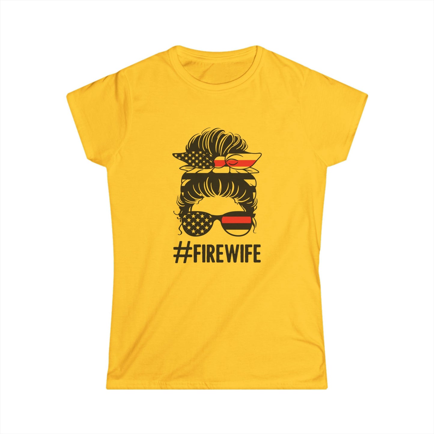 Women's Tee Firefighter Wife T-Shirt