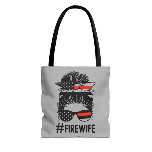 #FireWife Tote Bag – Stylish and Functional Accessory for Firefighters' Spouses