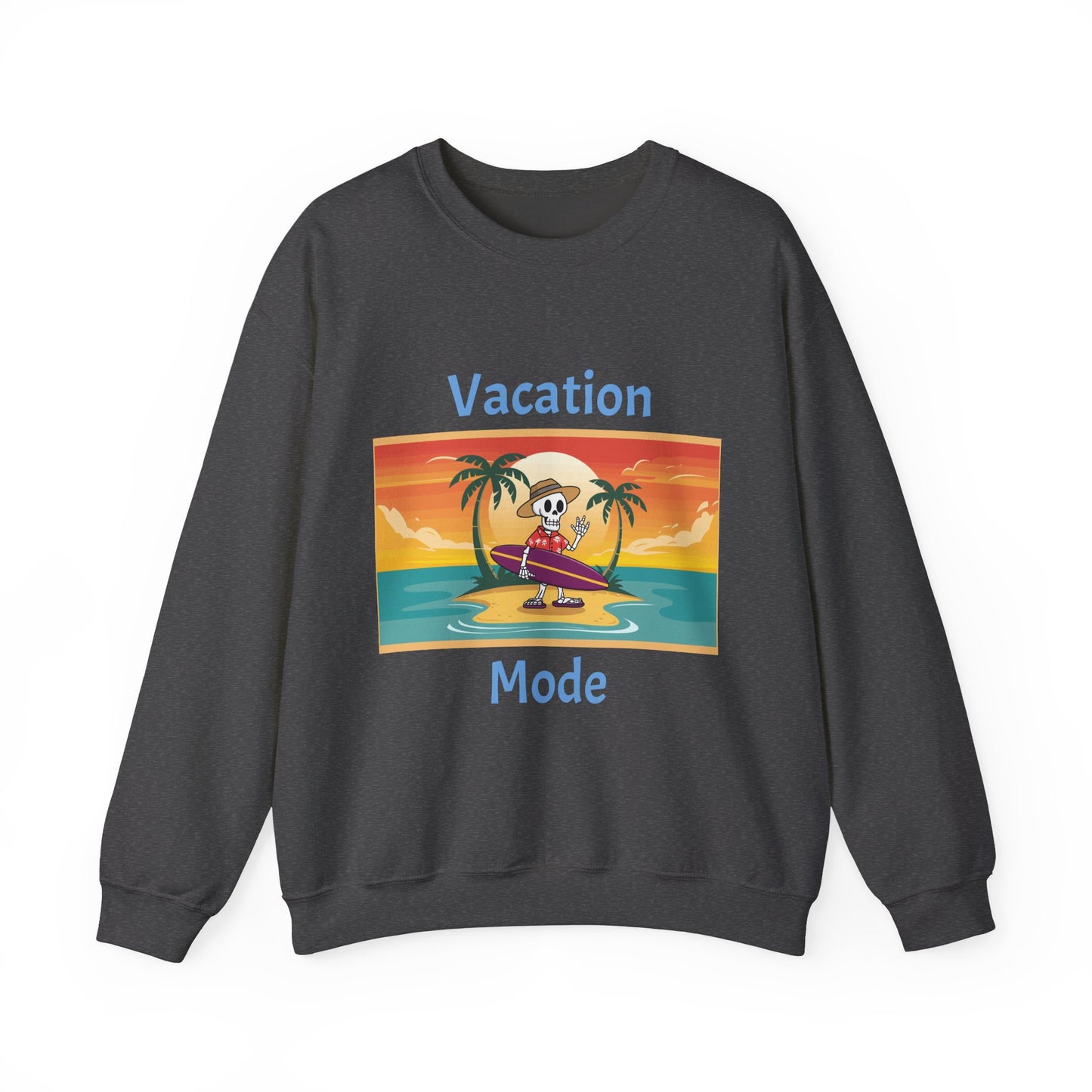 Vacation Mode Unisex Heavy Blend™ Crewneck Sweatshirt