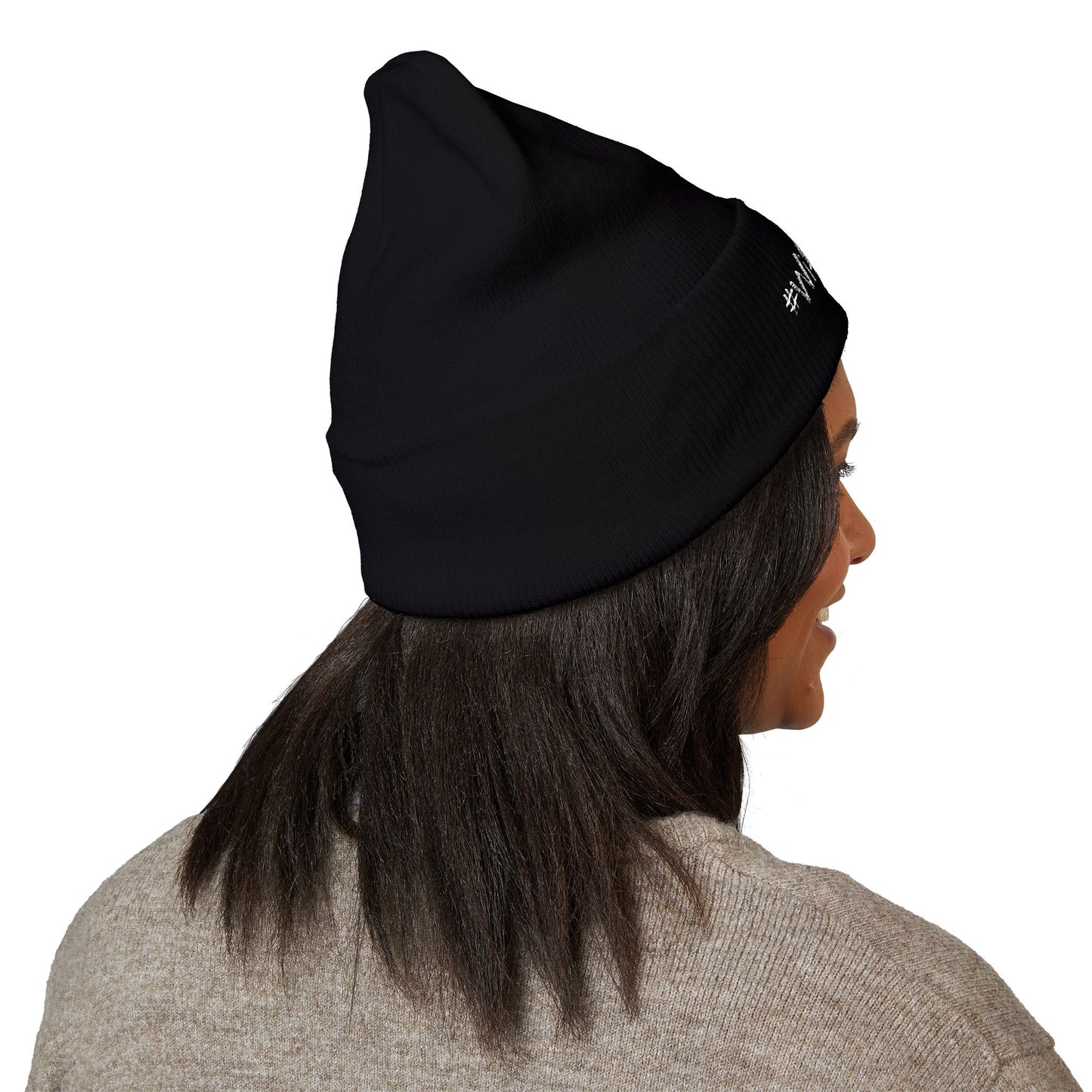 #Wife Life beanie | Embroidered cuffed beanie, wife life hat