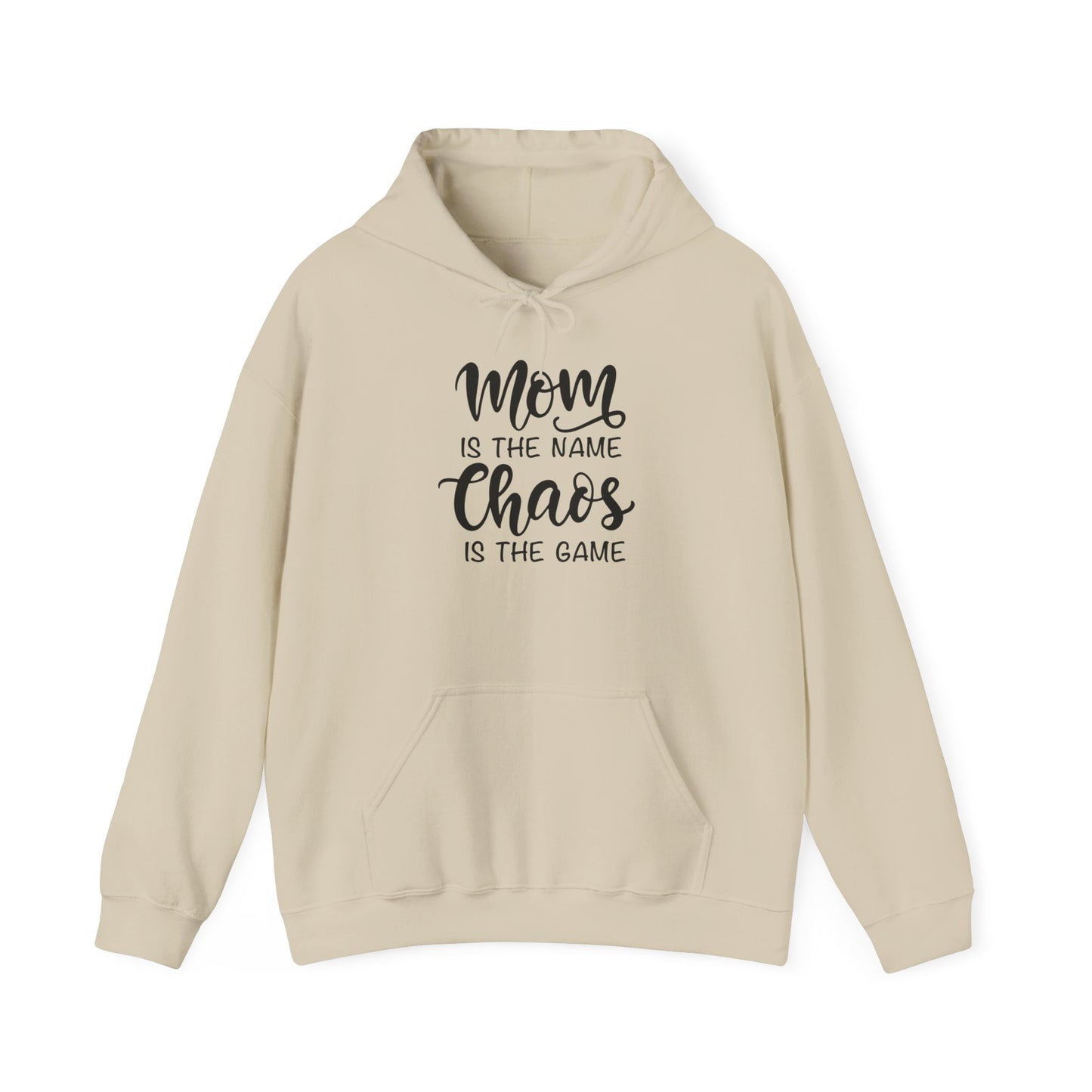 Mom Chaos Unisex Hooded Sweatshirt – Cozy Gift for Moms