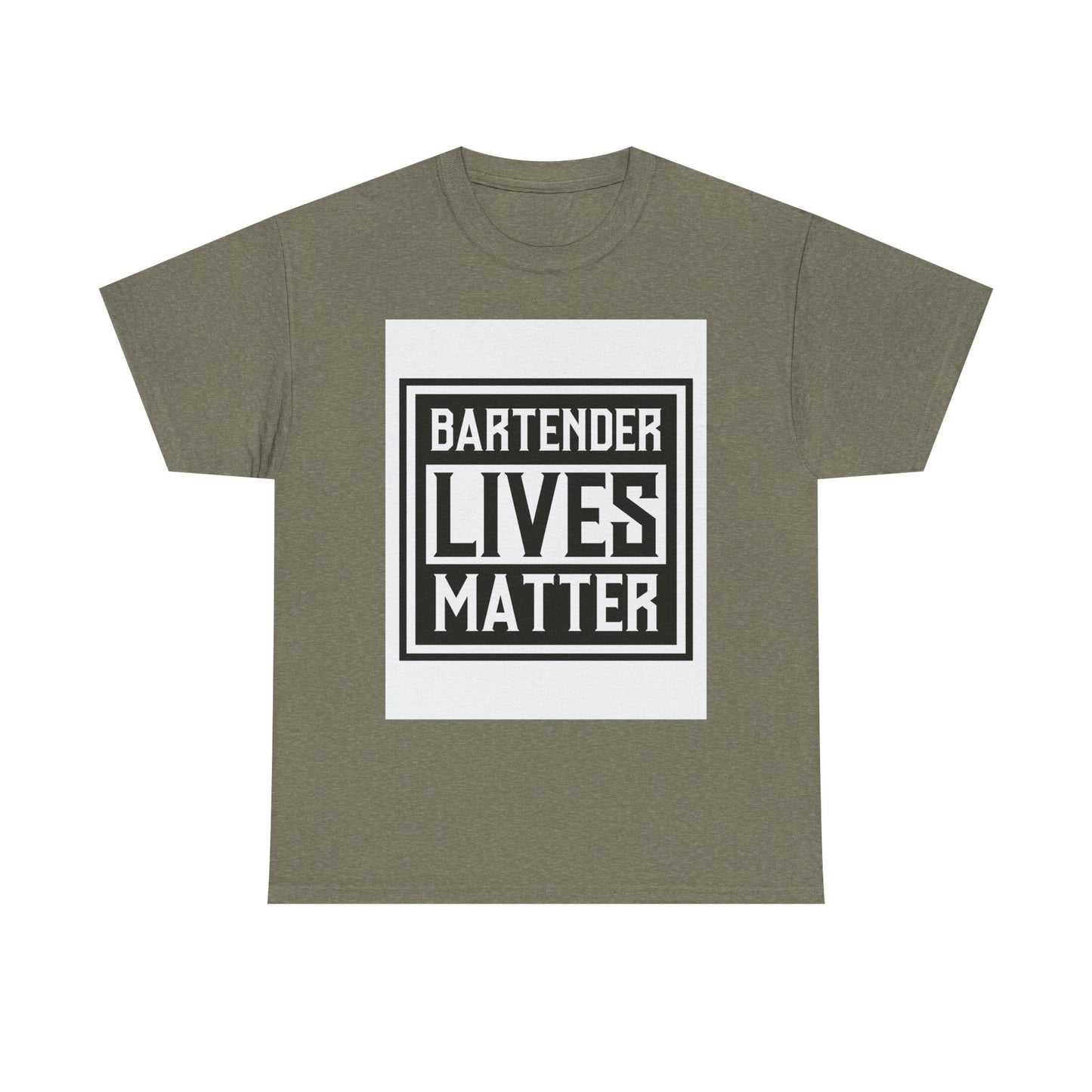 Bartender Lives Matter Unisex Heavy Cotton Tee