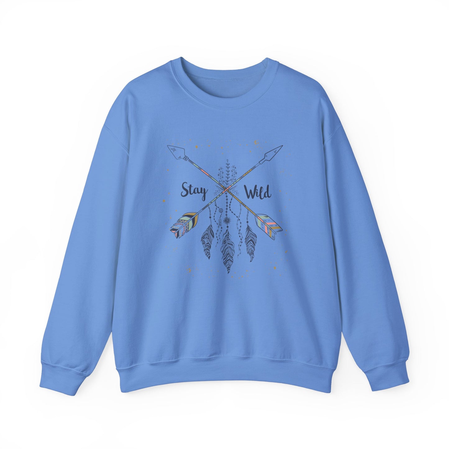 Unisex Crewneck Sweatshirt - Stay Wild Design