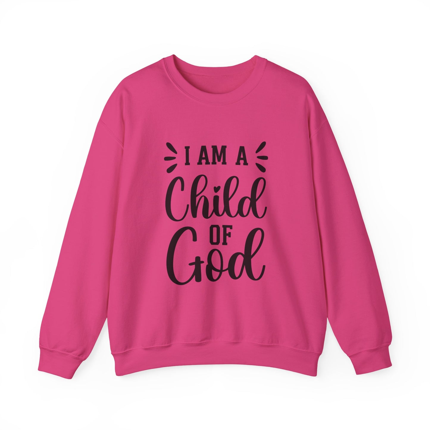 Inspirational Crewneck Sweatshirt - Perfect as a Gift for Faith, Christmas, Church Events, Comfortable Daily Wear, Relaxed Style