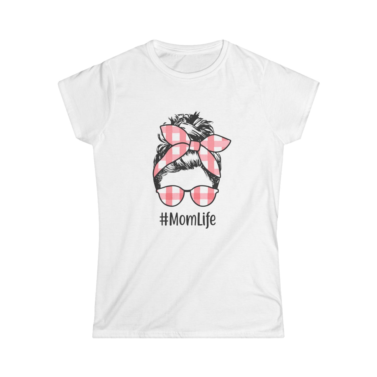 #MomLife Women's Softstyle Tee - Perfect Gift for Moms