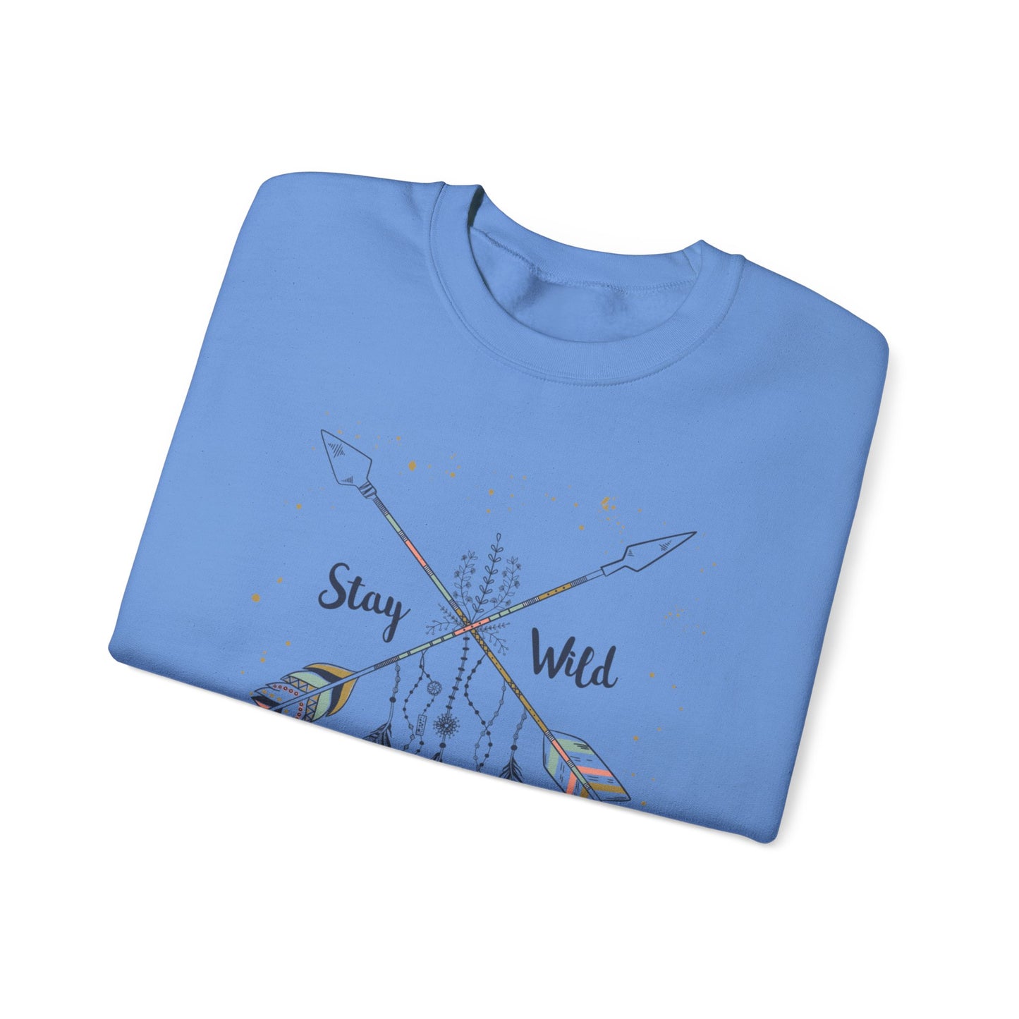 Unisex Crewneck Sweatshirt - Stay Wild Design