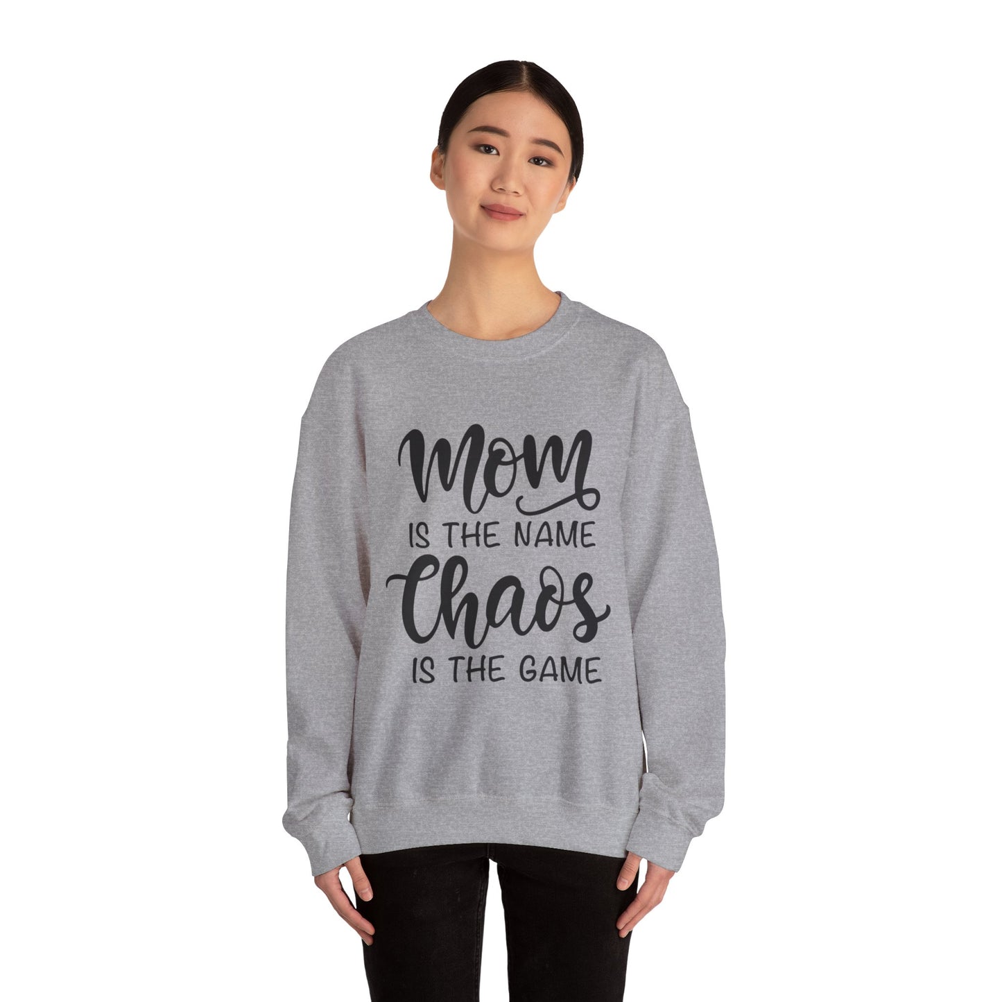 Mom Chaos Game Crewneck Sweatshirt - Perfect Gift for Moms