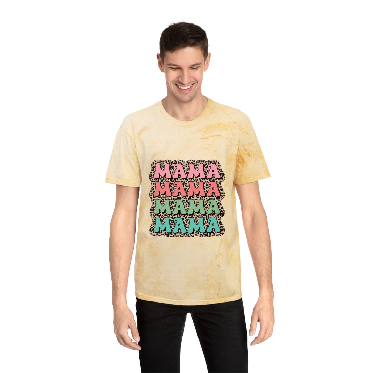 Color Blast Mama T-Shirt - Fun & Trendy Unisex Tee for Moms