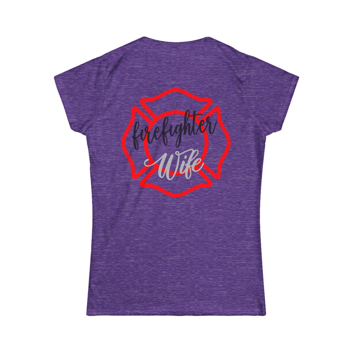 #FireWife Women's Softstyle Tee - Celebrate Your Firefighter Love