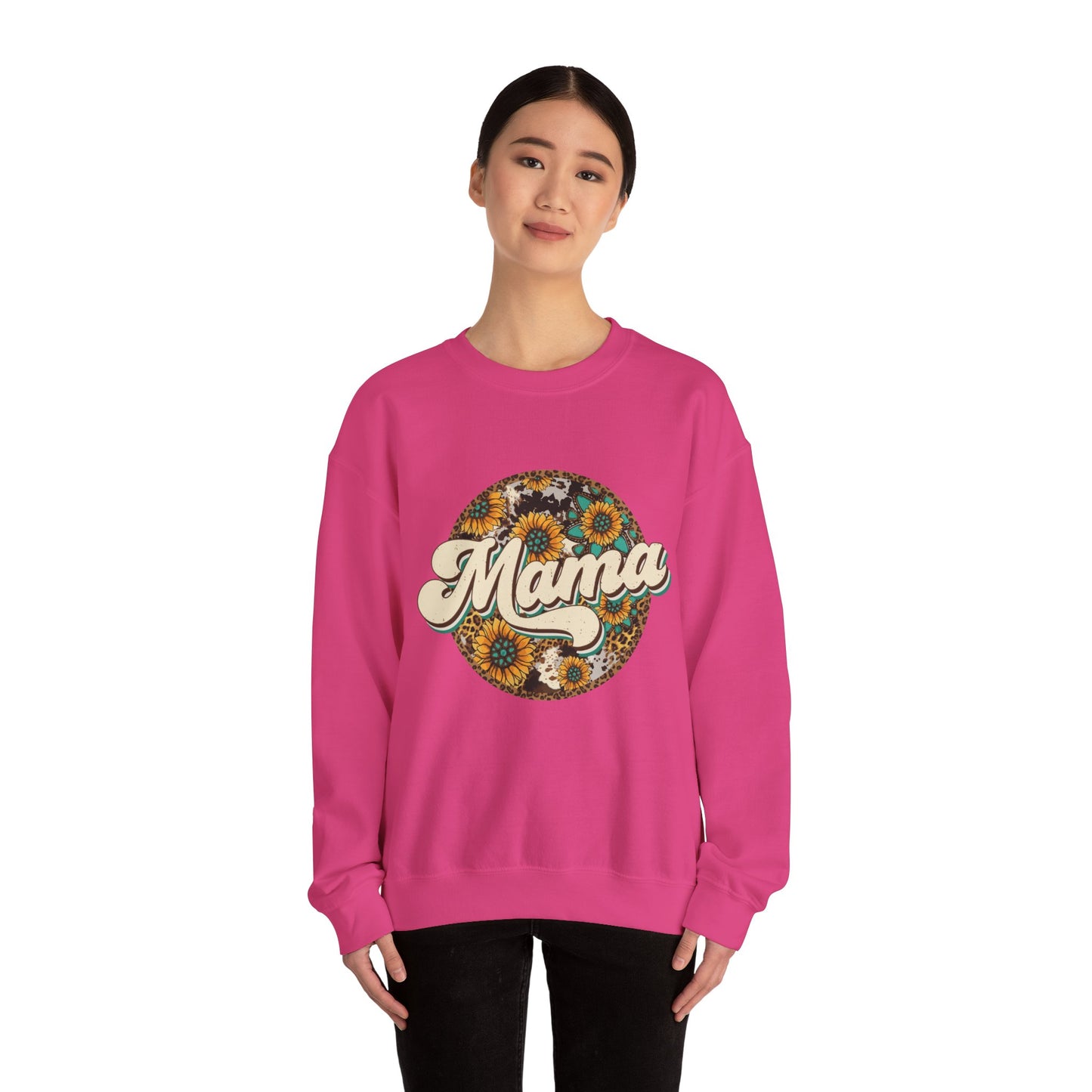 Boho Mama Sweatshirt - Unisex Heavy Blend™ Crewneck