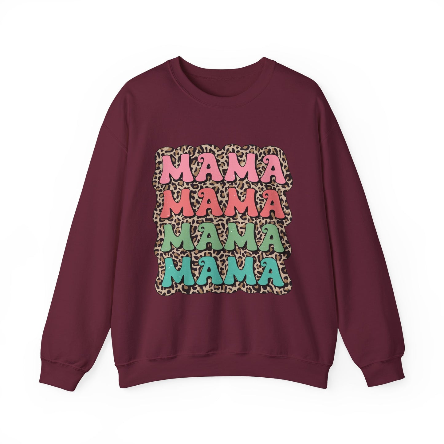 Mama Graphic Crewneck Sweatshirt - Stylish and Cozy for Moms