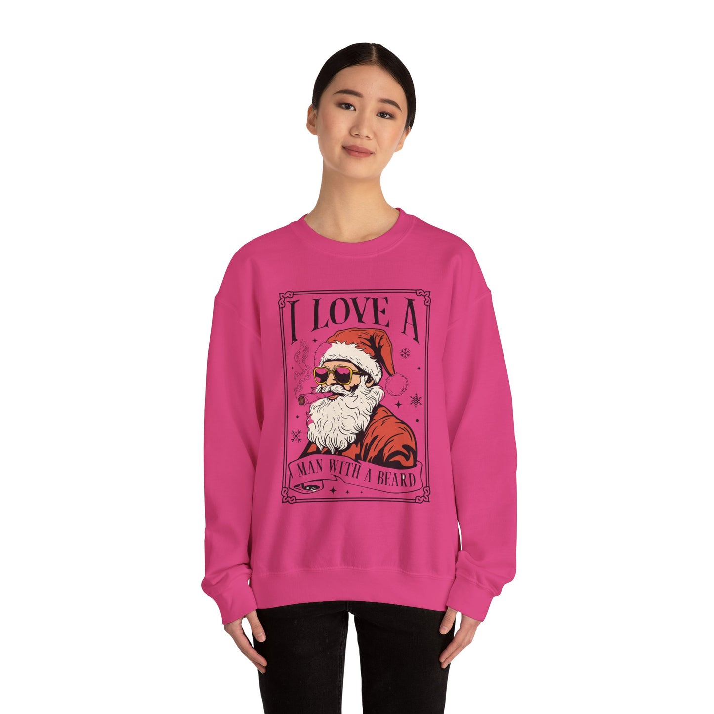 Sweatshirt - Cozy Holiday Crewneck, Christmas Gift, Unisex Pullover, Santa Vibes, Festive Apparel, Christmas, gift for her