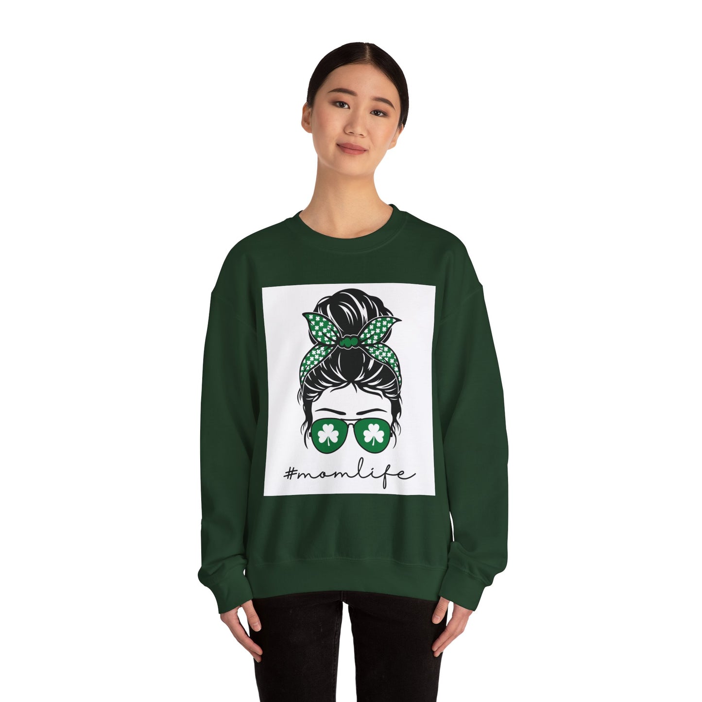 St. Patrick's Day #MomLife Sweatshirt