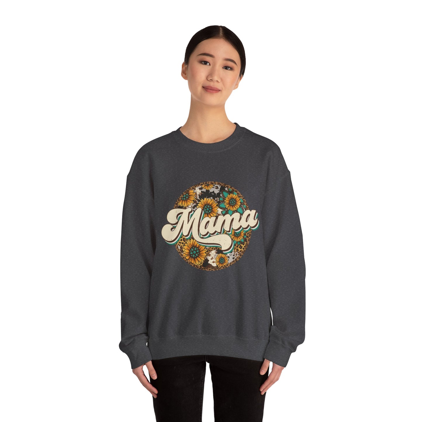 Boho Mama Sweatshirt - Unisex Heavy Blend™ Crewneck