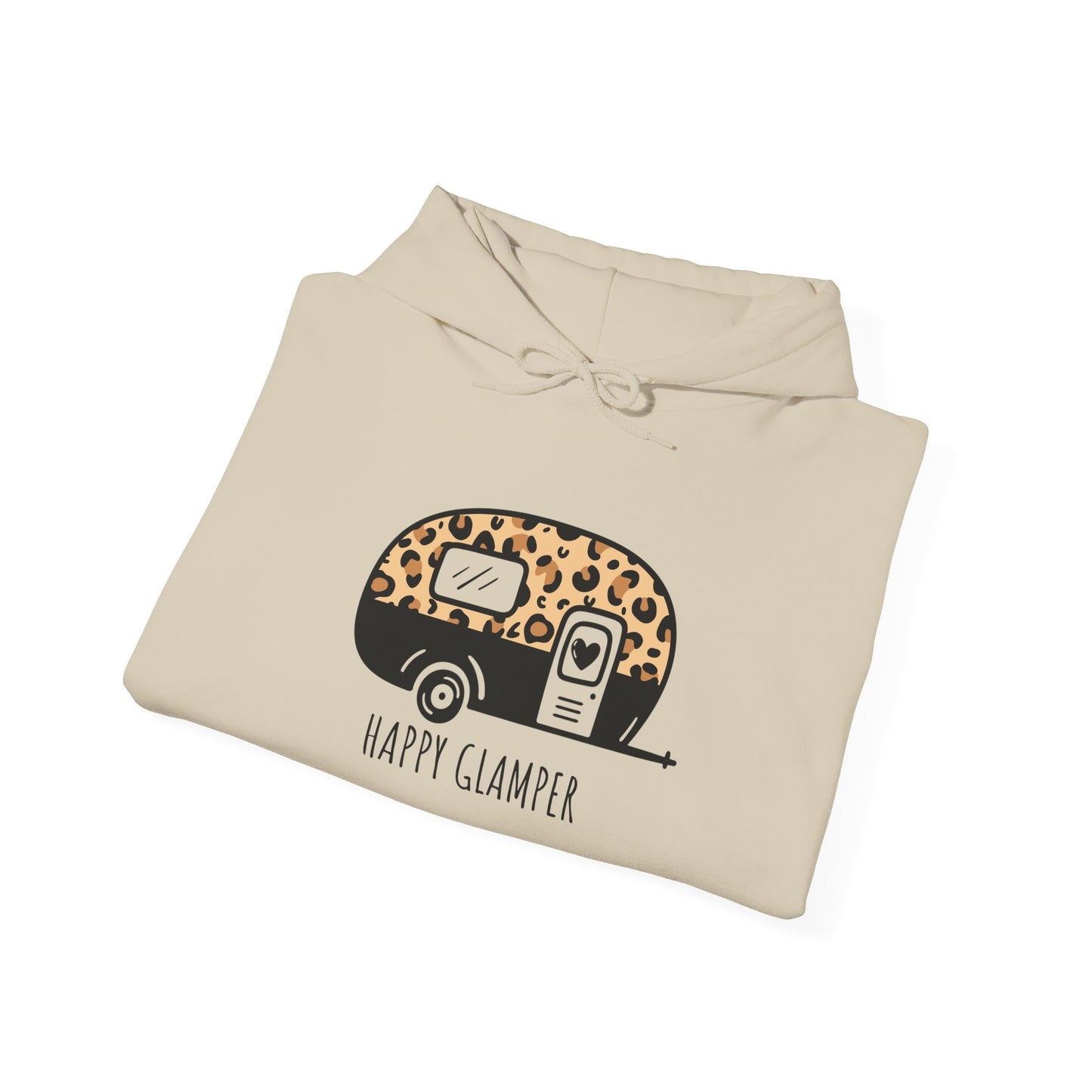 Happy Glamper Unisex Hoodie - Cozy Camping Sweatshirt