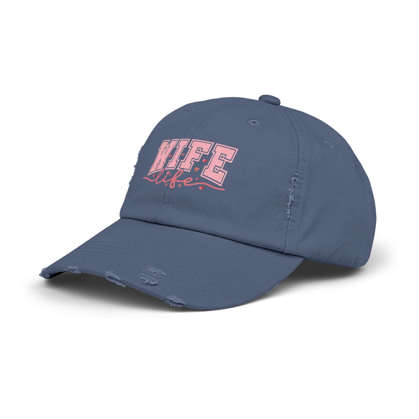 Distressed 'WIFE LIFE' Cap - Perfect Gift for Wives and Moms