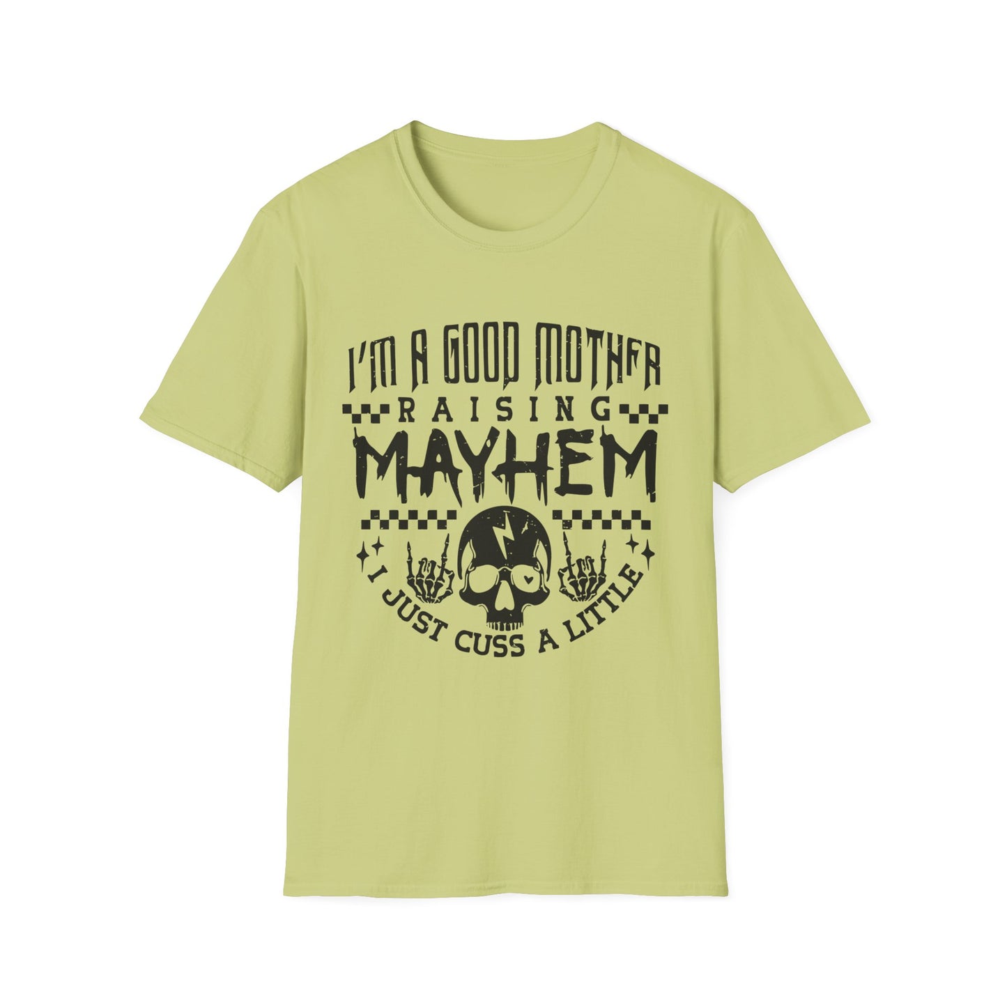 Unisex Softstyle T-Shirt, Fun Parent Shirt, Motherhood Humor Tee, Gift for Moms, Casual Everyday Wear, Mother's Day Gift