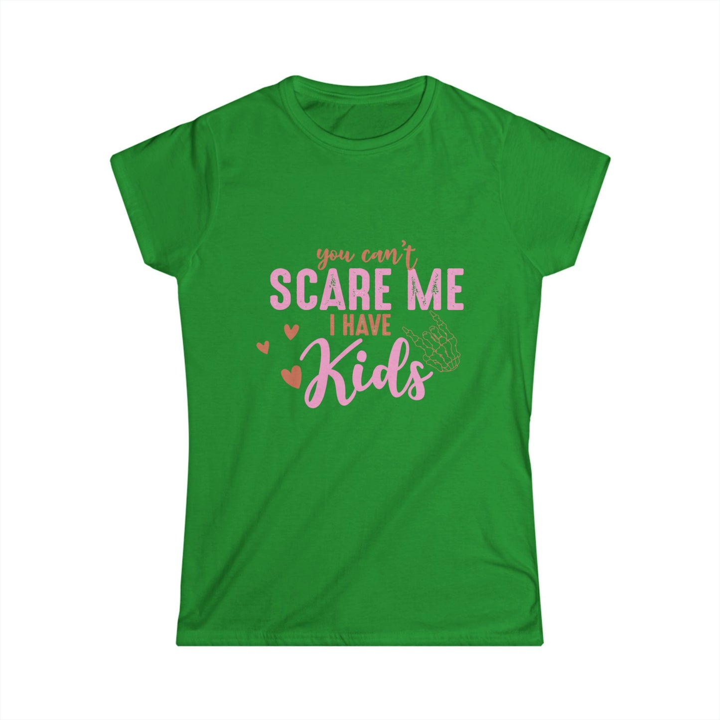 Funny Mom T-Shirt - "You Can't Scare Me, I Have Kids" - Perfect Gift for Moms