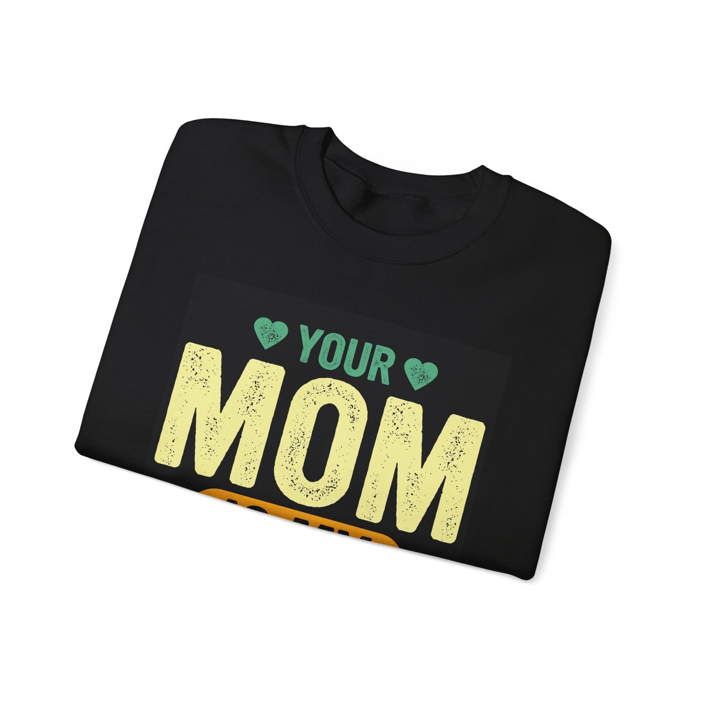 Your Mom Is My Cardio Sweatshirt - Fun Unisex Heavy Blend™ Crewneck for Fitness Enthusiasts