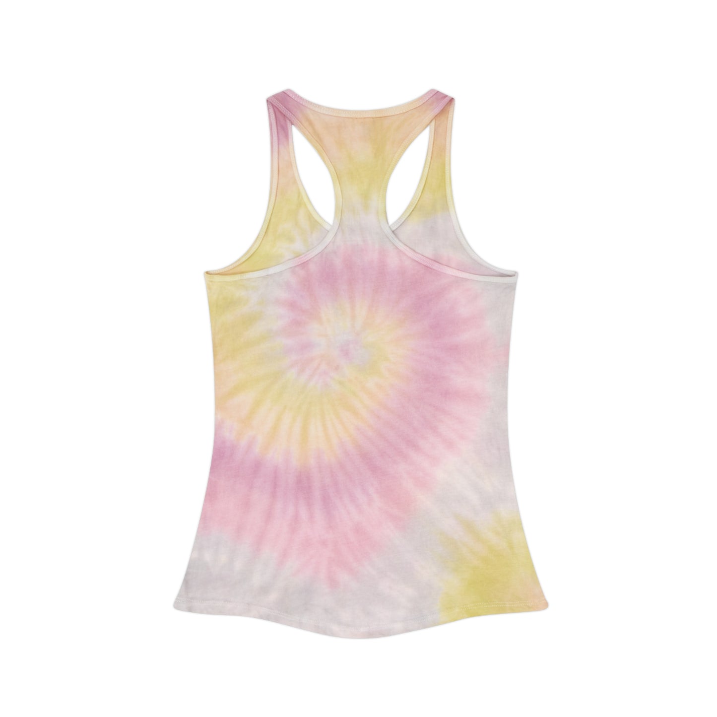 Mom Life Tie Dye Racerback Tank Top - Stylish Summer Top for Moms