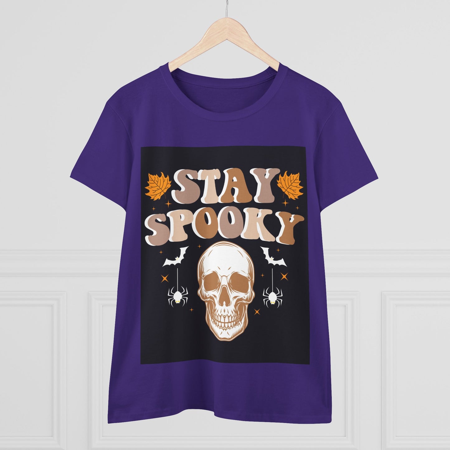 Stay Spooky Women's Tee - Halloween Shirt, Fall Fashion, Graphic Tee for Women, Casual Halloween, Spooky Season Outfit