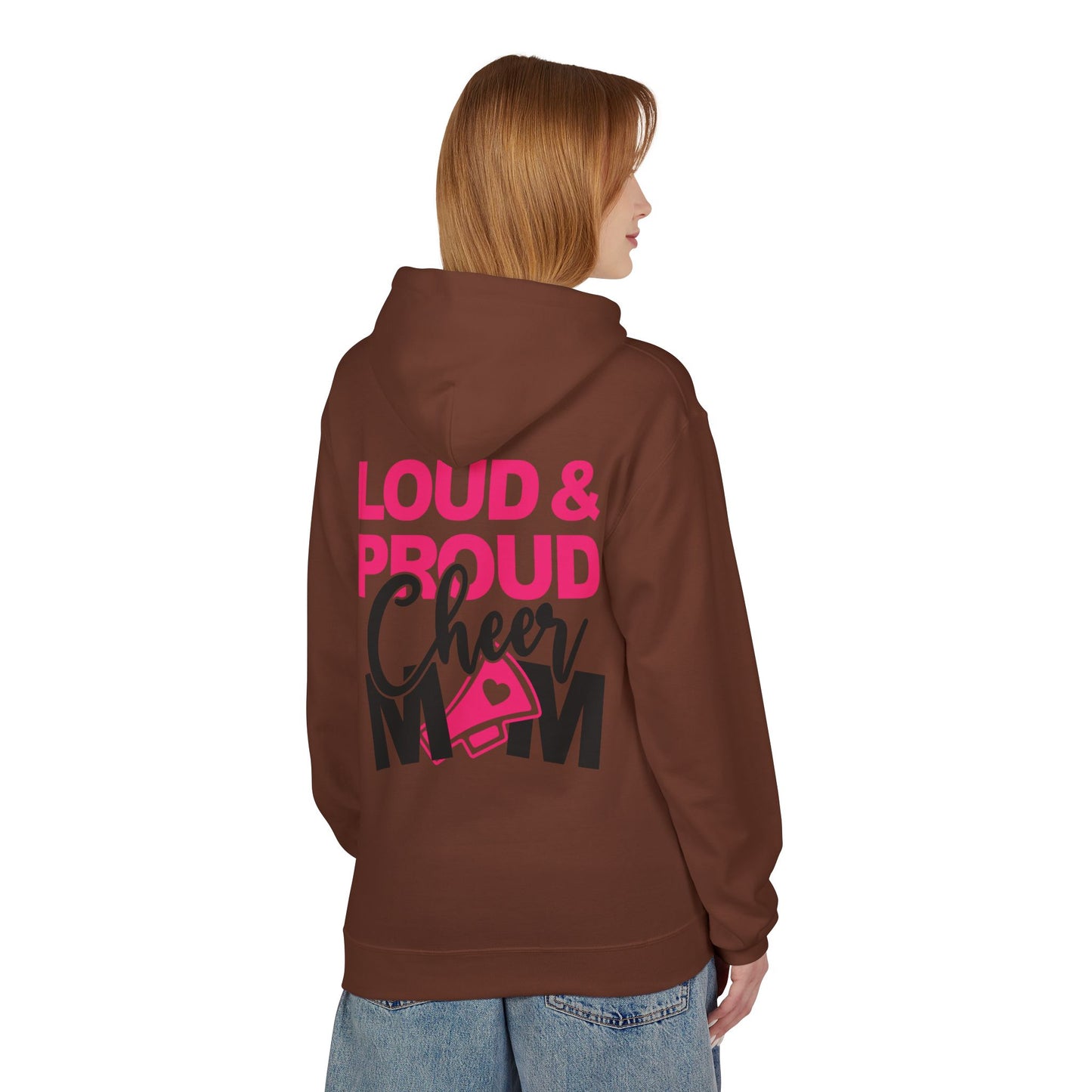 Cheer Mom Hoodie - Loud & Proud Cheerleading Sweatshirt, Gift for Cheer Parents, Comfortable Sportswear, Perfect for Game Days, Cheer [...]