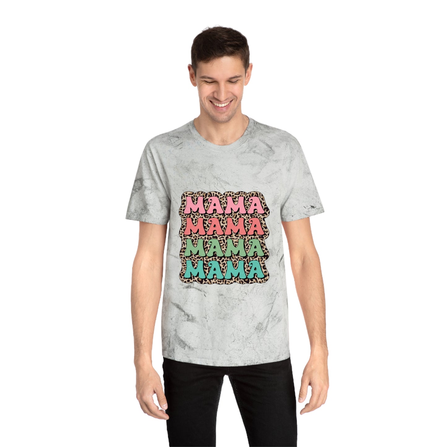 Color Blast Mama T-Shirt - Fun & Trendy Unisex Tee for Moms