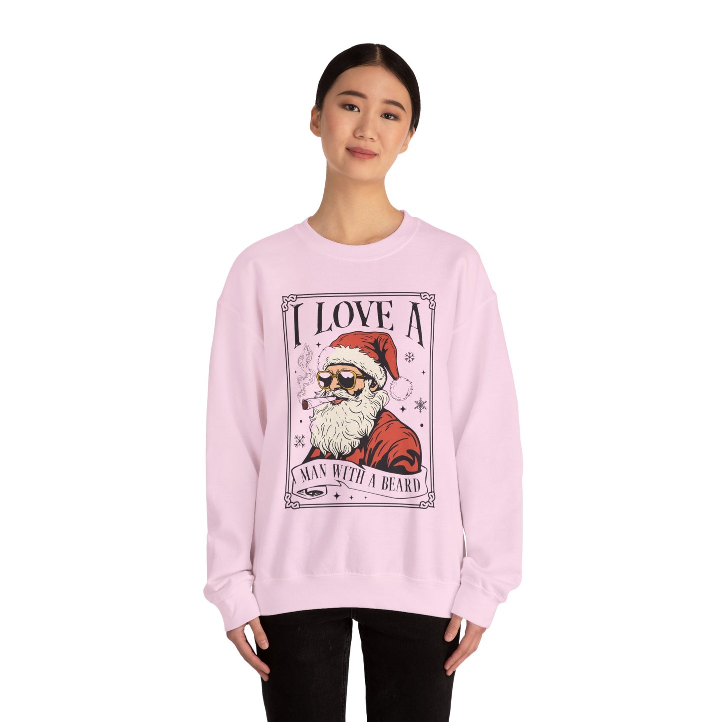 Sweatshirt - Cozy Holiday Crewneck, Christmas Gift, Unisex Pullover, Santa Vibes, Festive Apparel, Christmas, gift for her
