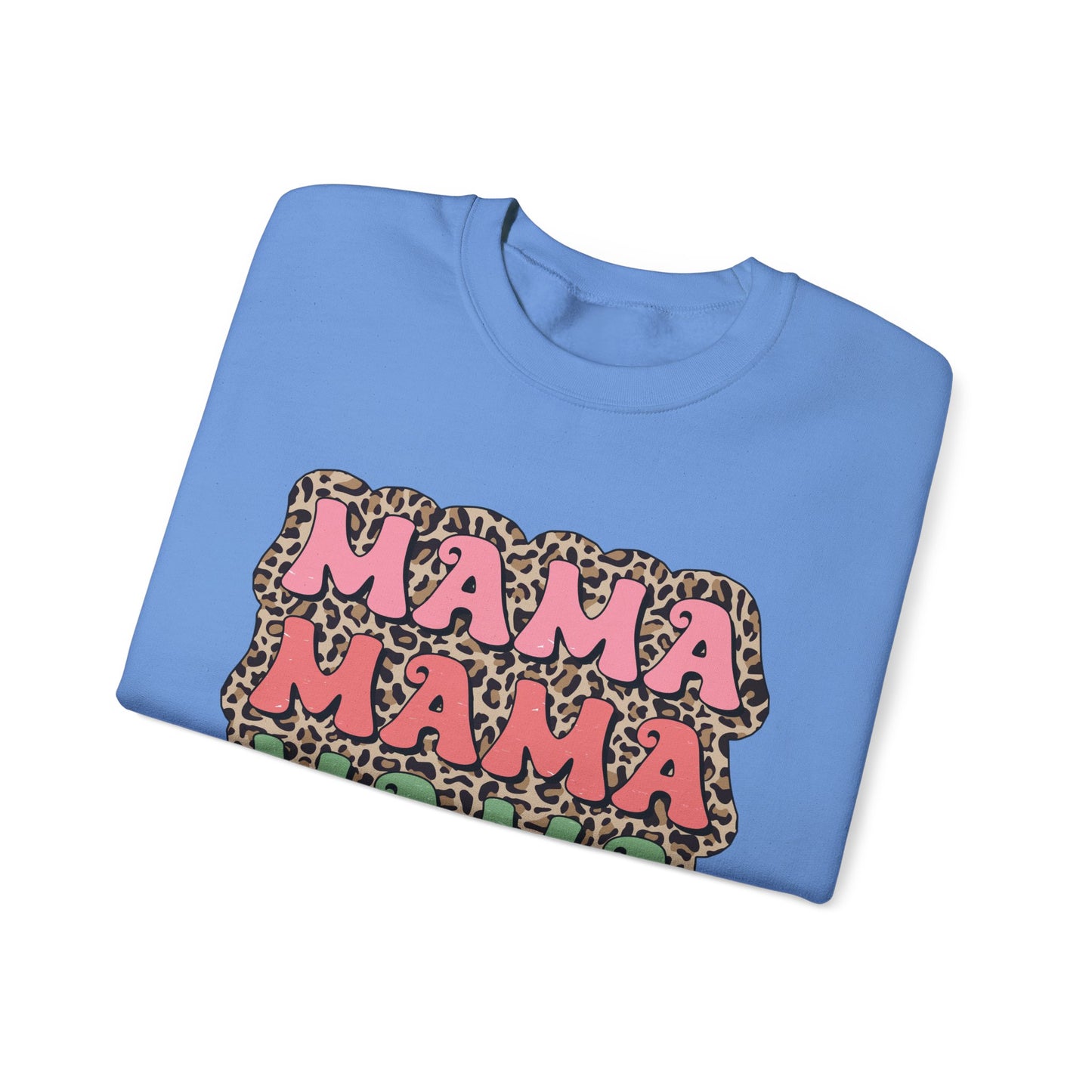 Mama Graphic Crewneck Sweatshirt - Stylish and Cozy for Moms