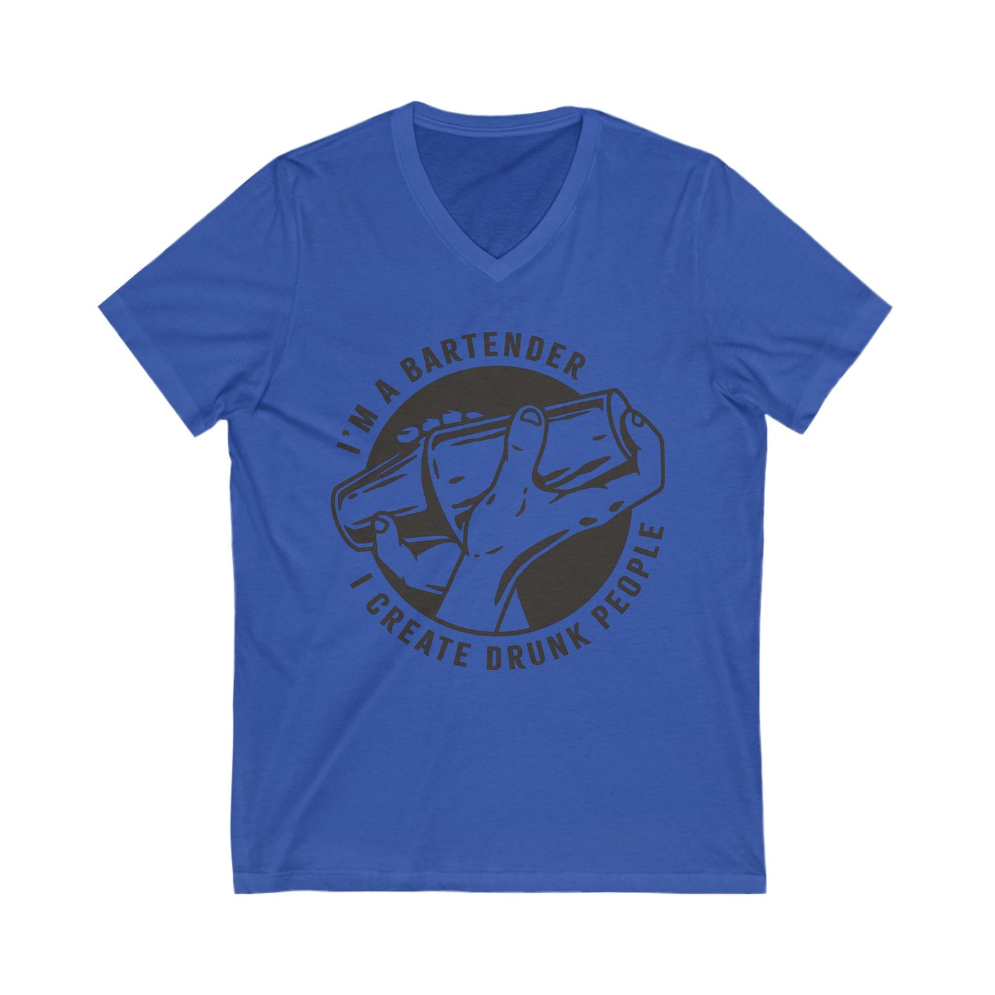 I'm A Bartender Unisex V-Neck Tee | Fun Shirt for Bartenders, Gifts for Cocktail Lovers, Alcohol Humor Tee, Drinking Celebration [...]