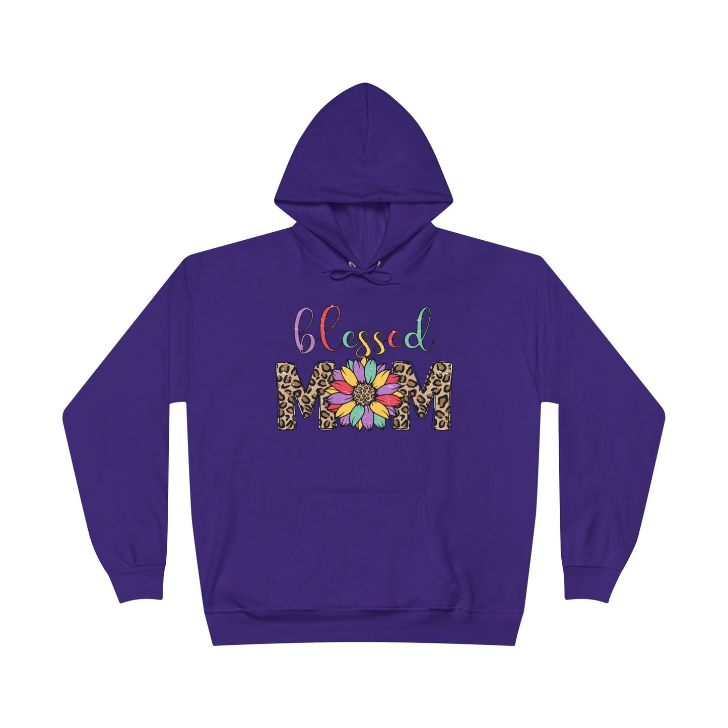 Blessed Mom Eco-Friendly Pullover Hoodie