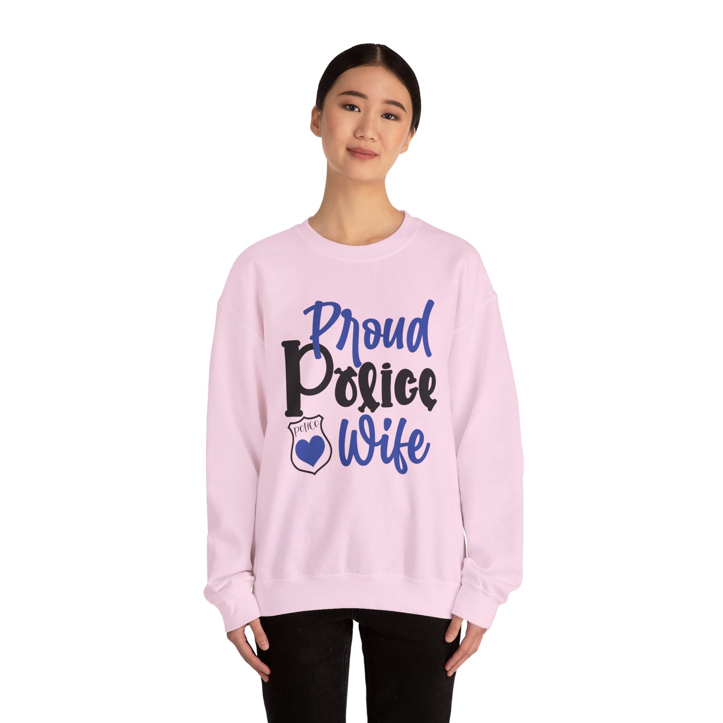 Proud Police Wife Sweatshirt | Unisex Heavy Blend Crewneck | Perfect Gift for Police Families, Law Enforcement Support, Cozy Everyday [...]