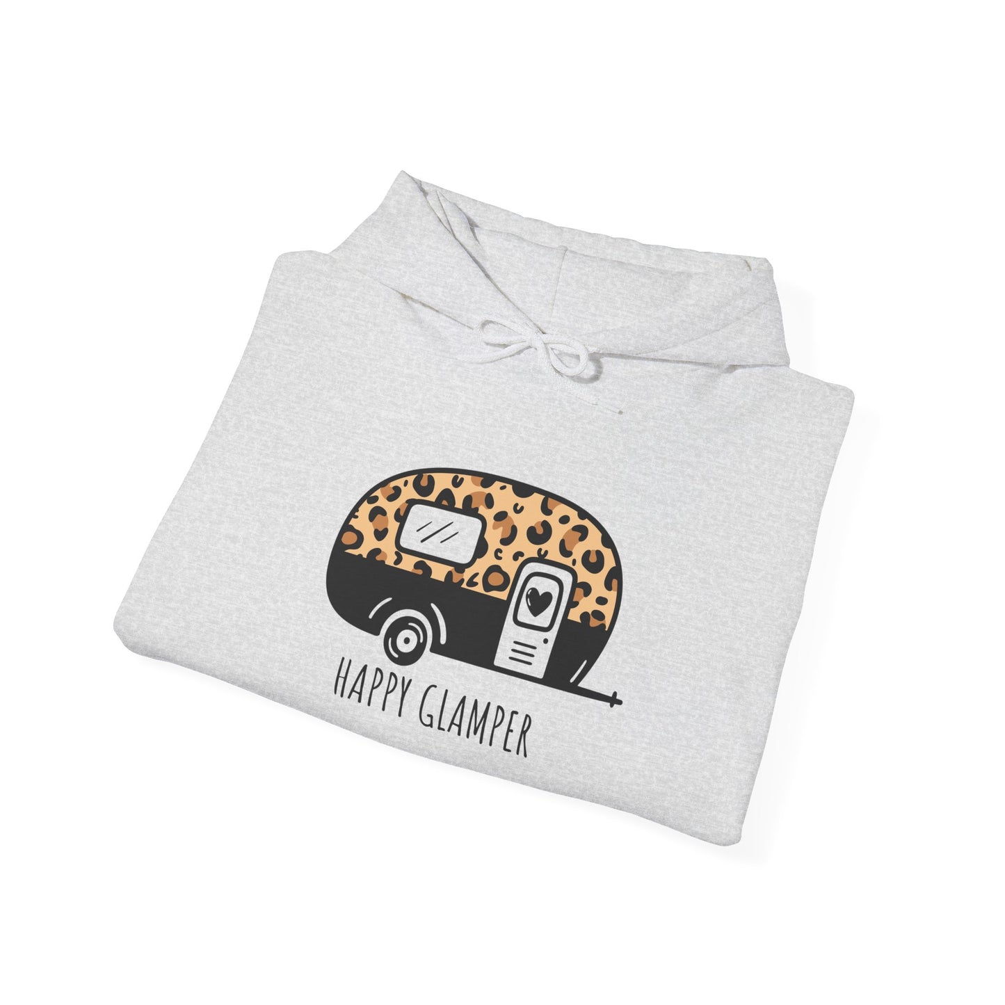 Happy Glamper Unisex Hoodie - Cozy Camping Sweatshirt