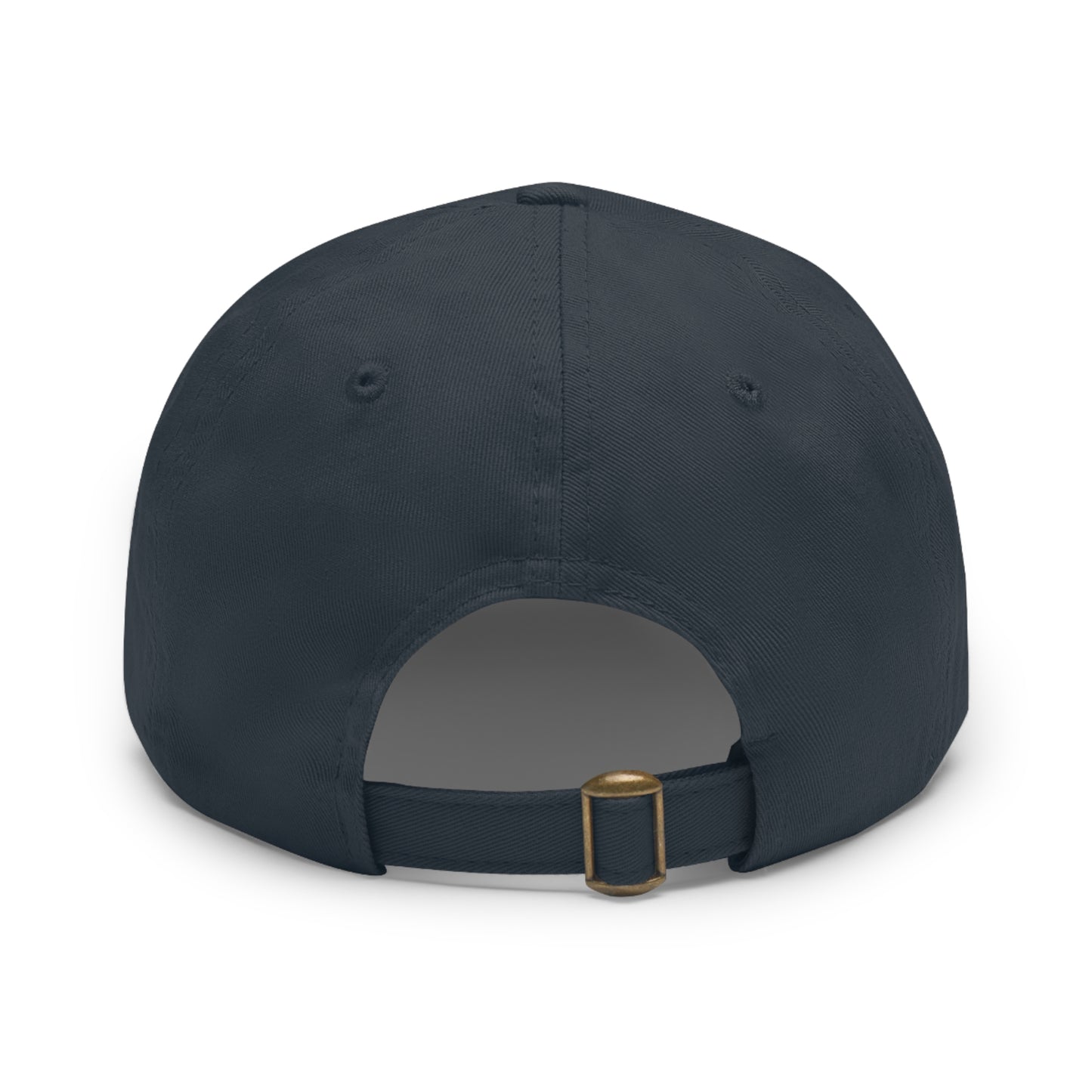 Dad Hat with Leather Patch (Rectangle) (Copy)