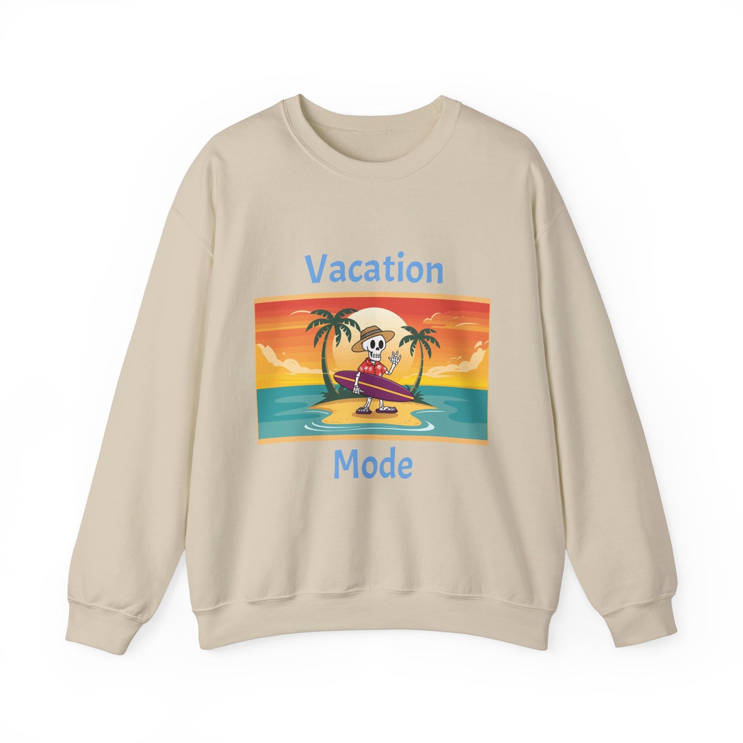 Vacation Mode Unisex Heavy Blend™ Crewneck Sweatshirt