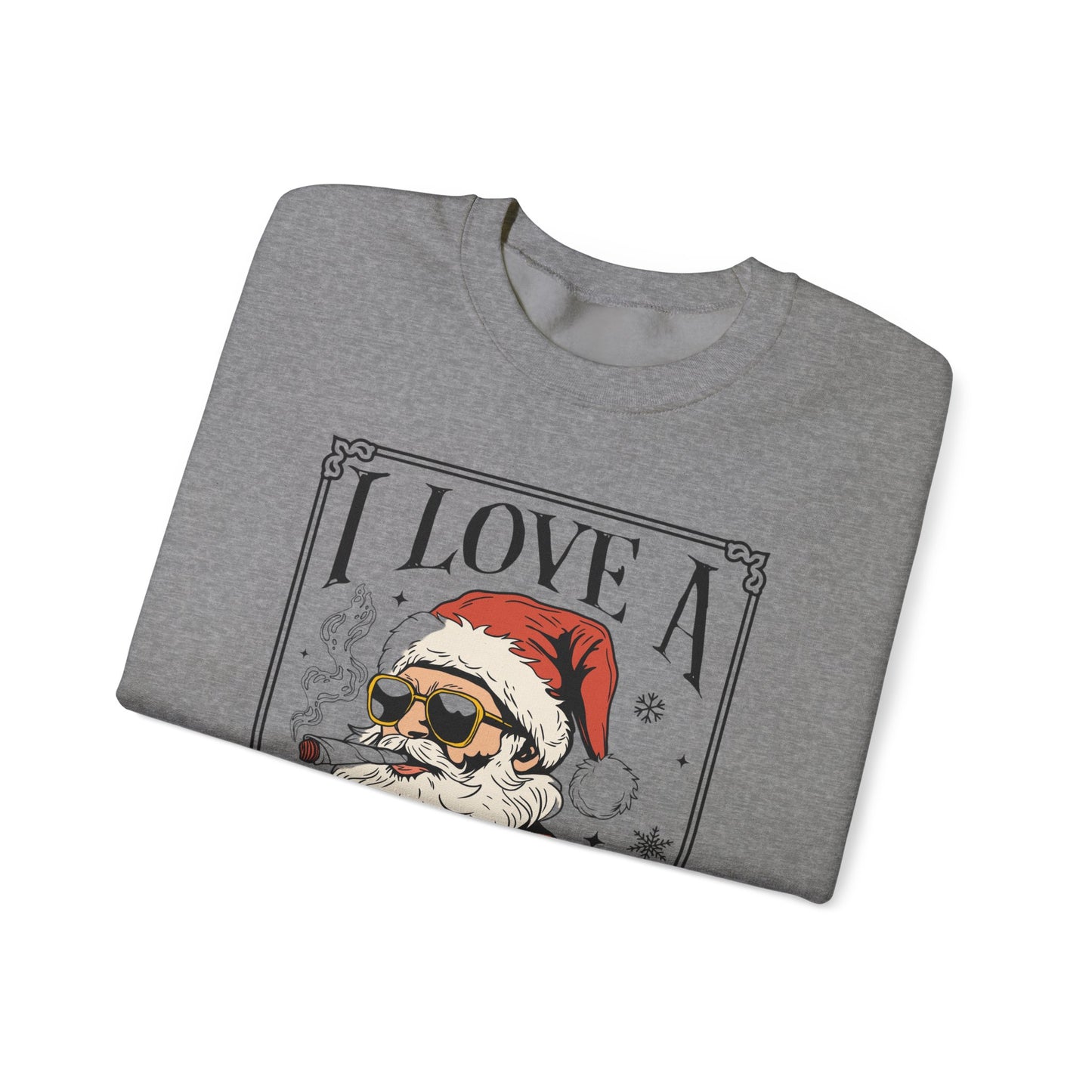 Sweatshirt - Cozy Holiday Crewneck, Christmas Gift, Unisex Pullover, Santa Vibes, Festive Apparel, Christmas, gift for her